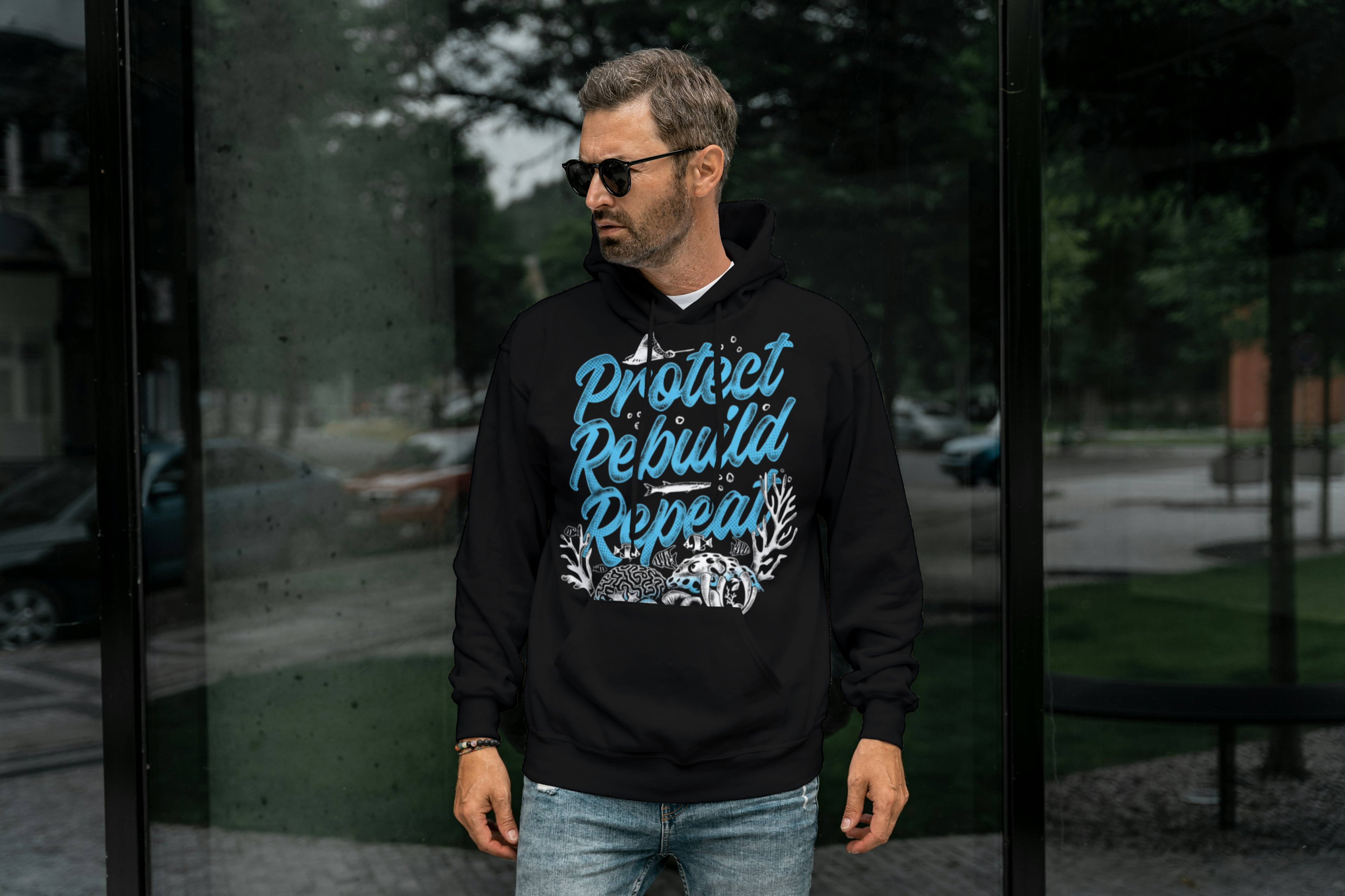 Ocean Revival “Protect Rebuild Repeat” Hoodie